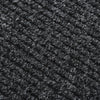 Vidaxl droogloopmat 100x250 cm antracietkleurig