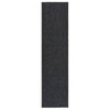 Vidaxl droogloopmat 100x400 cm antracietkleurig