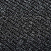 Vidaxl droogloopmat 100x500 cm antracietkleurig