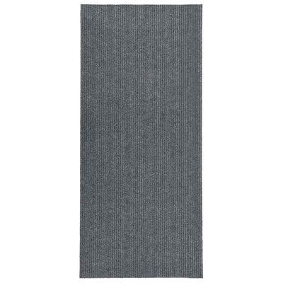 Vidaxl droogloopmat 100x250 cm grijs
