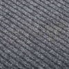 Vidaxl droogloopmat 100x400 cm grijs