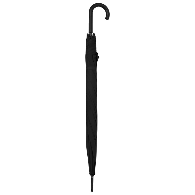 Vidaxl paraplu 130 cm zwart