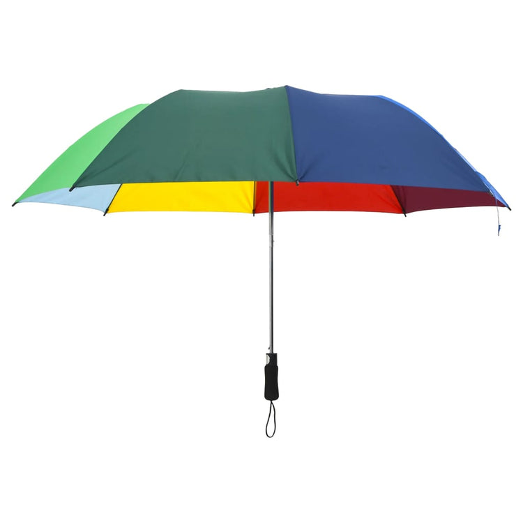 Vidaxl paraplu automatisch inklapbaar 124 cm meerkleurig