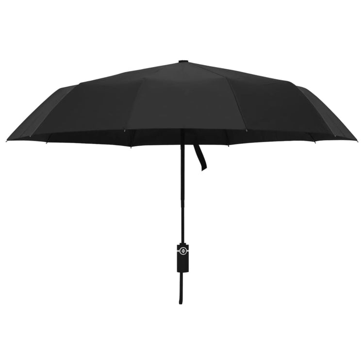 Vidaxl paraplu automatisch inklapbaar 104 cm zwart