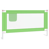 Vidaxl bedhekje peuter 150x25 cm stof groen - afbeelding 2