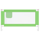 Vidaxl bedhekje peuter 150x25 cm stof groen - afbeelding 3