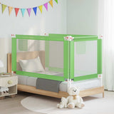 Vidaxl bedhekje peuter 150x25 cm stof groen - afbeelding 1
