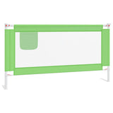 Vidaxl bedhekje peuter 160x25 cm stof groen - afbeelding 2