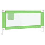 Vidaxl bedhekje peuter 180x25 cm stof groen - afbeelding 2