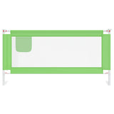 Vidaxl bedhekje peuter 180x25 cm stof groen - afbeelding 3