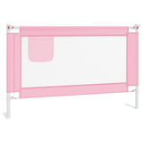 Vidaxl bedhekje peuter 120x25 cm stof roze - afbeelding 2