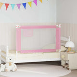 Vidaxl bedhekje peuter 120x25 cm stof roze - afbeelding 1