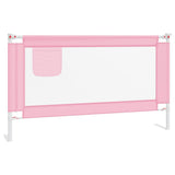 Vidaxl bedhekje peuter 140x25 cm stof roze - afbeelding 2