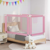 Vidaxl bedhekje peuter 140x25 cm stof roze - afbeelding 1