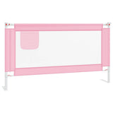 Vidaxl bedhekje peuter 150x25 cm stof roze - afbeelding 2