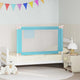 Vidaxl bedhekje peuter 120x25 cm stof blauw