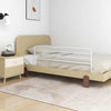Vidaxl bedhekje peuter (76-137)x55 cm ijzer wit