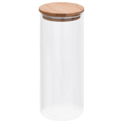 Vidaxl glazen jar 10 pcs doorzichtig 8,5 x 8,5 x 21,5 cm glas
