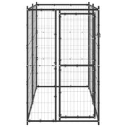 Vidaxl hondenkennel voor buiten 110x220x180 cm staal - afbeelding 2