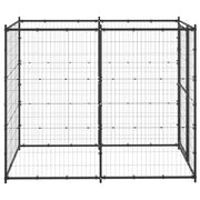 Vidaxl hondenkennel voor buiten 110x220x180 cm staal - afbeelding 3