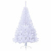 Vidaxl kunstkerstboom met standaard half 150 cm pvc wit