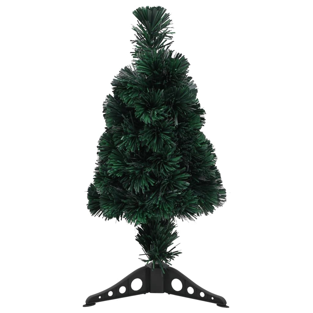 Vidaxl kunstkerstboom met standaard en led smal 64 cm glasvezel