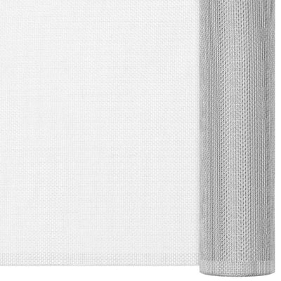 Vidaxl gaas 60x500 cm aluminium zilverkleurig