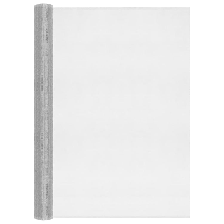 Vidaxl gaas 80x1000 cm aluminium zilverkleurig