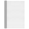 Vidaxl gaas 80x2000 cm aluminium zilverkleurig