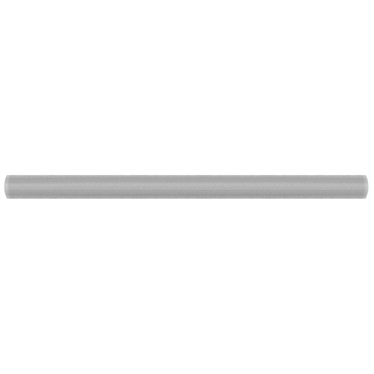 Vidaxl gaas 112x500 cm aluminium zilverkleurig
