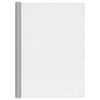Vidaxl gaas 112x1000 cm aluminium zilverkleurig