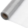 Vidaxl gaas 112x2000 cm aluminium zilverkleurig