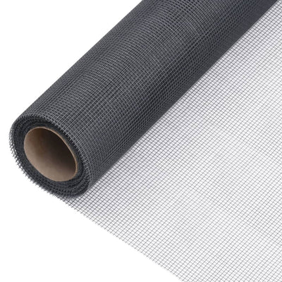 Vidaxl gaas 60x2000 cm glasvezel grijs