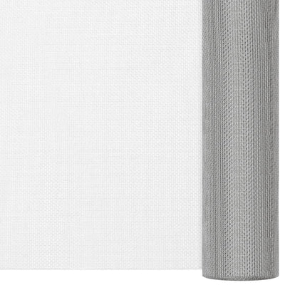 Vidaxl gaas 60x500 cm roestvrij staal zilverkleurig