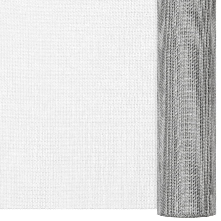 Vidaxl gaasjes 60 x 500 cm mesh rvs 201 zilver