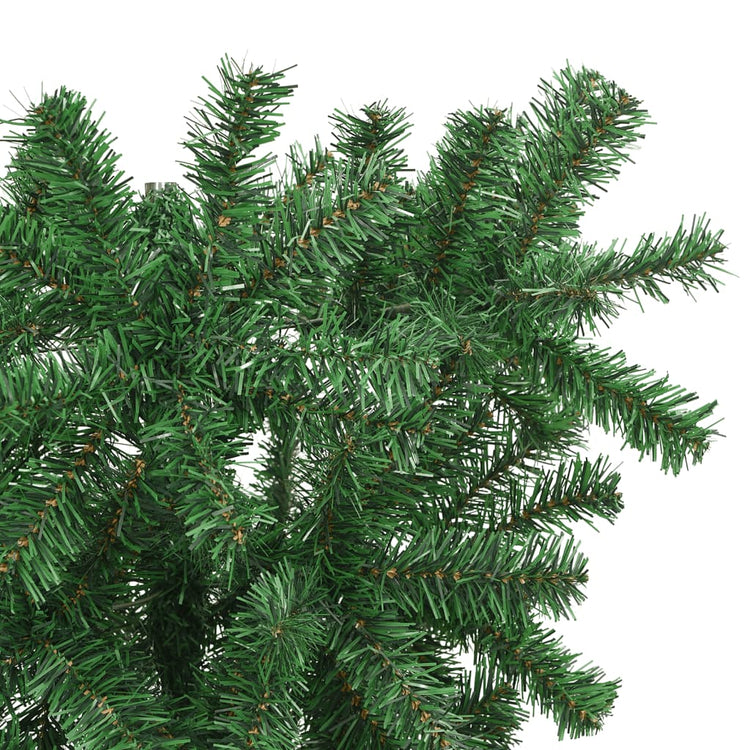 VidaXL Kunstkerstboom omgekeerd met standaard 120 cm groen