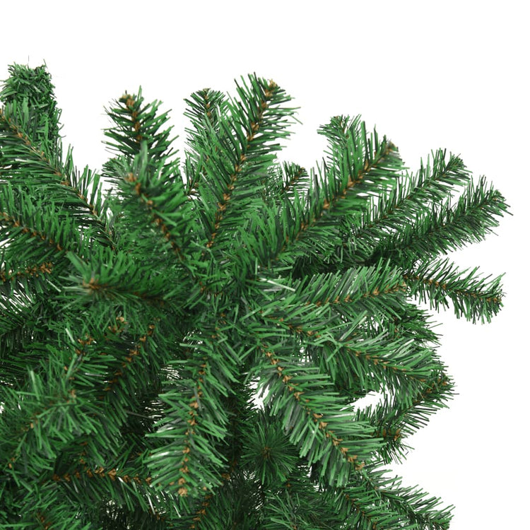 VidaXL Kunstkerstboom omgekeerd met standaard 240 cm groen