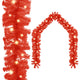 Vidaxl kerstslinger met led-lampjes 20 m rood