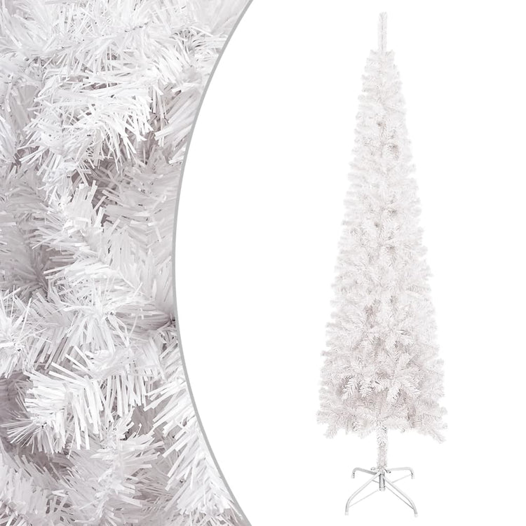 VidaXL Kerstboom smal 120 cm wit