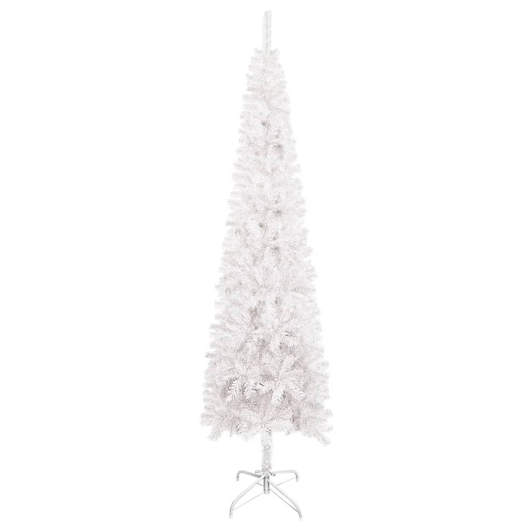 VidaXL Kerstboom smal 120 cm wit