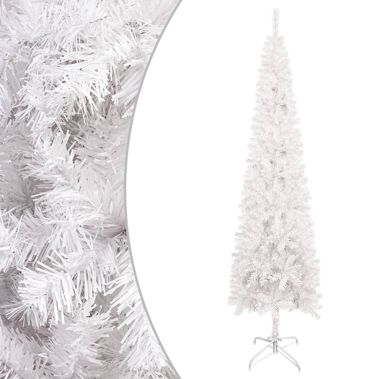 VidaXL Kerstboom smal 180 cm wit