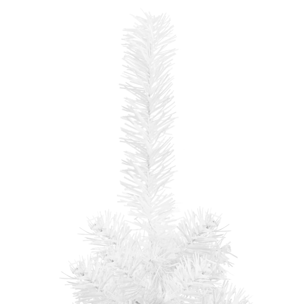 VidaXL Kerstboom smal 210 cm wit