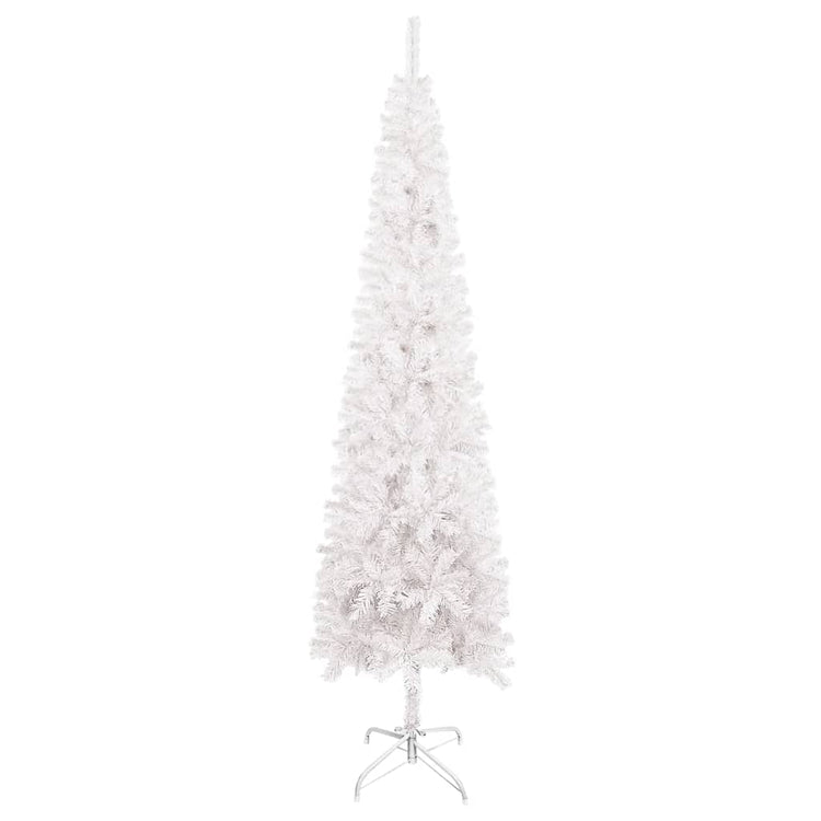 VidaXL Kerstboom smal 240 cm wit