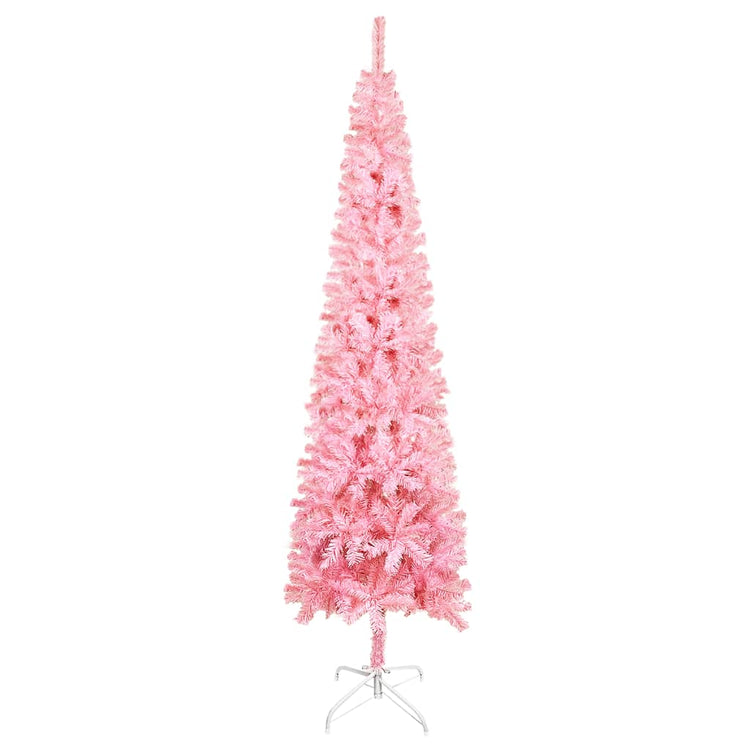 VidaXL Kerstboom smal 120 cm roze