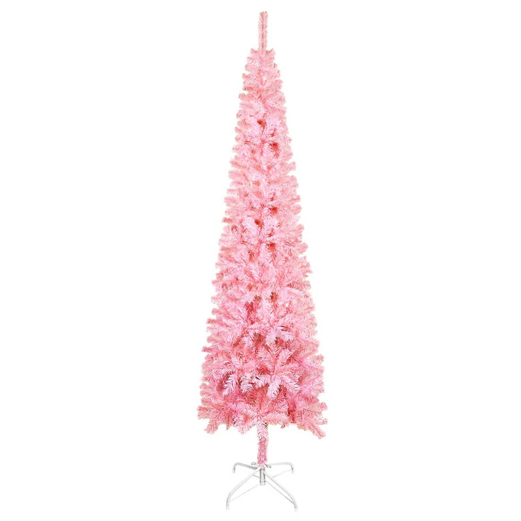 VidaXL Kerstboom smal 150 cm roze
