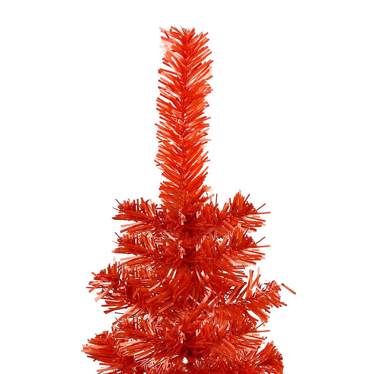 VidaXL Kerstboom smal 150 cm rood