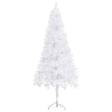 VidaXL Kunstkerstboom hoek 180 cm PVC wit - afbeelding 3