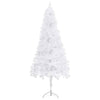 Vidaxl kunstkerstboom hoek 210 cm pvc wit