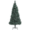 Vidaxl kunstkerstboom met standaard 210 cm pet groen