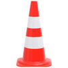 Vidaxl verkeerskegels 4 st reflecterend 50 cm rood en wit
